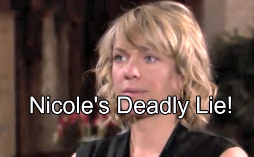 ‘Days of Our Lives’ Spoilers: Nicole Protects Chloe’s Secret – Deimos Demands Baby Truth, Dario Serves as Spy