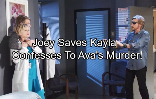 Days of Our Lives Spoilers: Joey Saves Kayla From Tripp By Confessing to Ava’s Murder – James Lastovic Exits DOOL