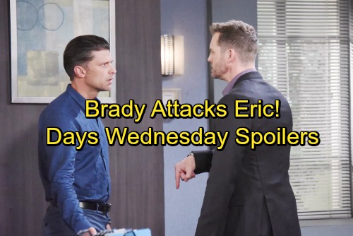 Days of Our Lives Spoilers: Wednesday, September 20 – Raging Lucas Rejects Intervention – Brady’s Outburst Stuns Eric
