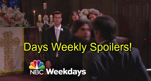Days of Our Lives Spoilers: Week of November 21 – Blooming Love, Shocking Secrets and a Dangerous Investigation