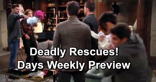 Days of Our Lives Spoilers: Week of April 15 Preview – Deadly Rescues, Medical Nightmares and Marriage Mayhem