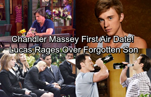 Days of Our Lives Spoilers: Chandler Massey First Air Date – Lucas Rages Over Forgotten Will, Blasts PaulSon Wedding