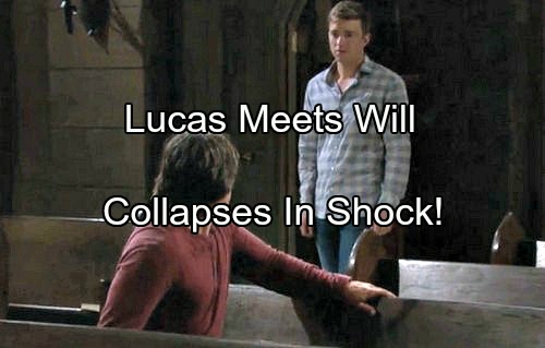 Days of Our Lives Spoilers: Lucas Collapses In Shock After Meeting Will In Church Hallucination – Rushed To Hospital