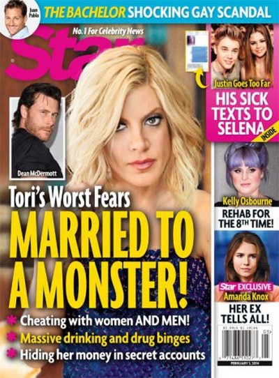 Dean McDermott Gay or Bisexual? Tori Spelling Busts Husband Cheating With Men – Report (PHOTO)