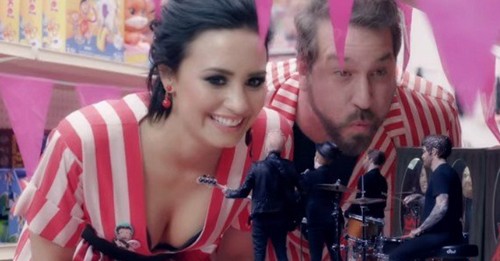 Watch: Demi Lovato Meets Fall Out Boy in Spoof Video