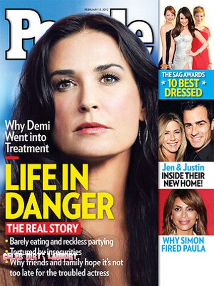The Real Story – Why Demi Moore Went Into Treatment (Photo)