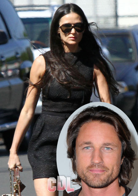 Is Martin Henderson Now Demi Moore’s Beard?