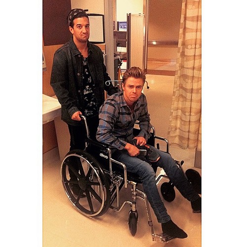 Derek Hough Injury: Nastia Liukin Comforts Dancing With The Stars Partner – Boyfriend Matt Lombardi Fears Cheating!