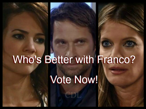 ‘General Hospital’ Spoilers: Who Really Belongs with Franco, Nina or Liz – Vote in the POLL
