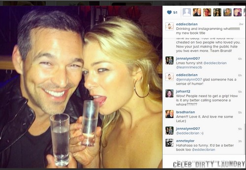 Eddie Cibrian & LeAnn Rimes Mock Brandi Glanville’s Book?