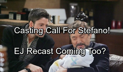 Days of Our Lives Spoilers: Casting Call For Stefano, Back From The Dead – EJ Recast Coming As Well?