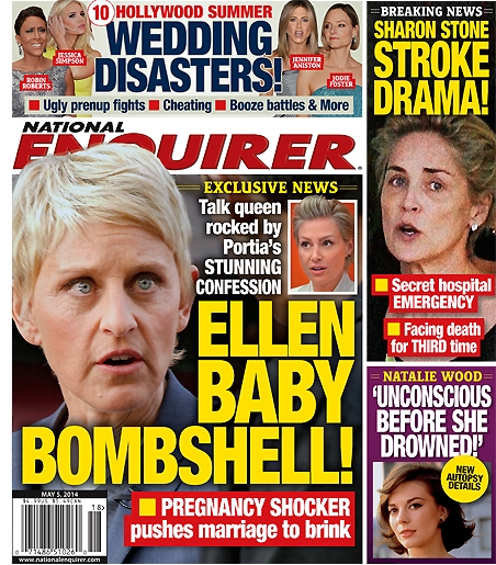 Ellen DeGeneres and Portia de Rossi Divorce and Split Inevitable After Baby Shocker – Portia Pregnant?