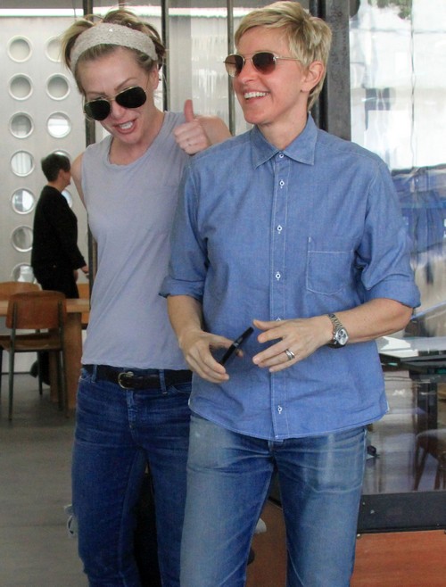 Ellen DeGeneres and Portia de Rossi Will Break Up After Rumors Slow Down – Staying Together For Now To Save Face?