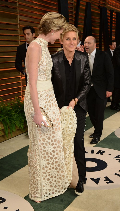 Ellen DeGeneres Paraded Portia de Rossi Around After the Oscars Like A Show Horse – Hides Marriage Trouble