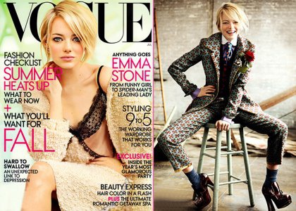 Gorgeous Emma Stone Makes Her Sultry ‘Vogue’ Debut (Photos)
