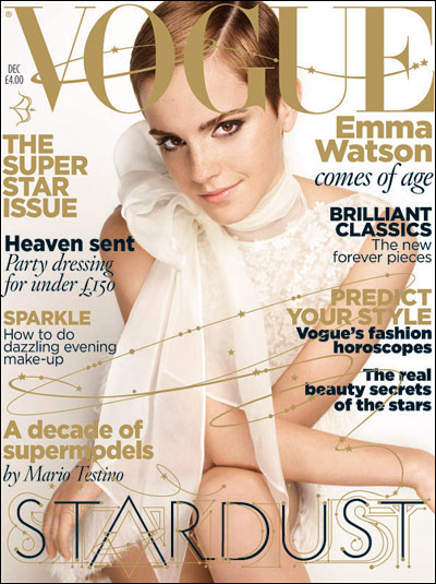 Emma Watson Talks About ‘Life After Harry Potter’ In  Dec. 2010 Vogue UK