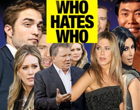 Who Hates Who In Hollywood? We Have The Scoop!