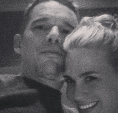 Ethan Hawke’s Wife Ryan Fears Cheating Affair With New Costar January Jones