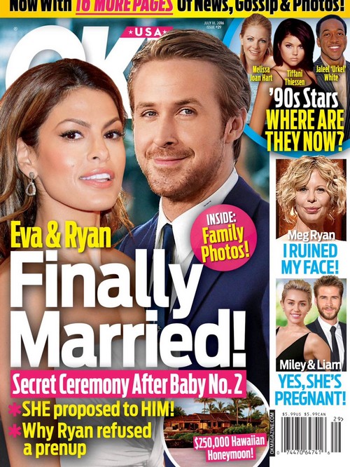 Eva Mendes And Ryan Gosling Married: Secret Sunset Wedding At Hollywood Hills Home?
