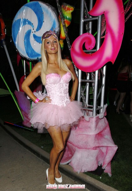 Paris Hilton At The 6th Annual Kandyland Party at the Playboy Mansion – Photos