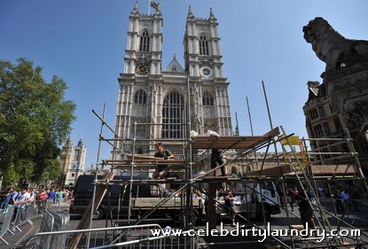 Preparations Underway For The Royal Wedding – Photos