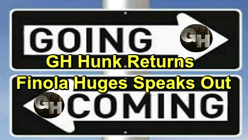General Hospital Spoilers: Comings and Goings – Finola Hughes Reveals Alex Return Shockers – GH Hunk Back for More Scenes