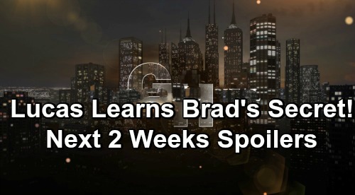 General Hospital Spoilers Next 2 Weeks: Lucas Explodes Over Brad’s Secret – Carly’s Baby Gender – Sasha Busted – Alex is Back