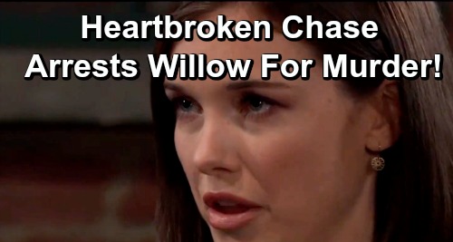 General Hospital Spoilers: Heartbroken Chase Arrests Willow for Murder – Shiloh’s Dirty Tactic Brings Him Closer to ‘Wiley’