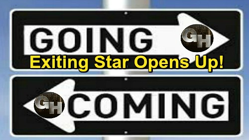 General Hospital Spoilers: Comings and Goings – Exiting GH Star Opens Up – Shocking Return Brings Drama for Sam