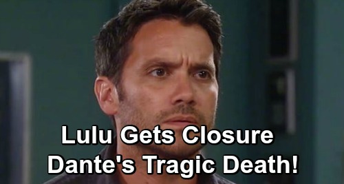 General Hospital Spoilers: Dominic Zamprogna Returns for Closure – Dante’s Tragic Death, Lulu Loses Her Love?
