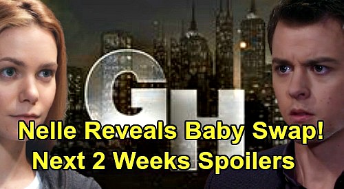 General Hospital Spoilers Next 2 Weeks: Nelle Reveals Baby Swap – Carly & Michael Fight For Wiley – Lucas Explodes at Brad