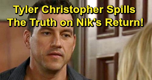 General Hospital Spoilers: Tyler Christopher Reveals The Truth About a GH Return as Nikolas Cassadine