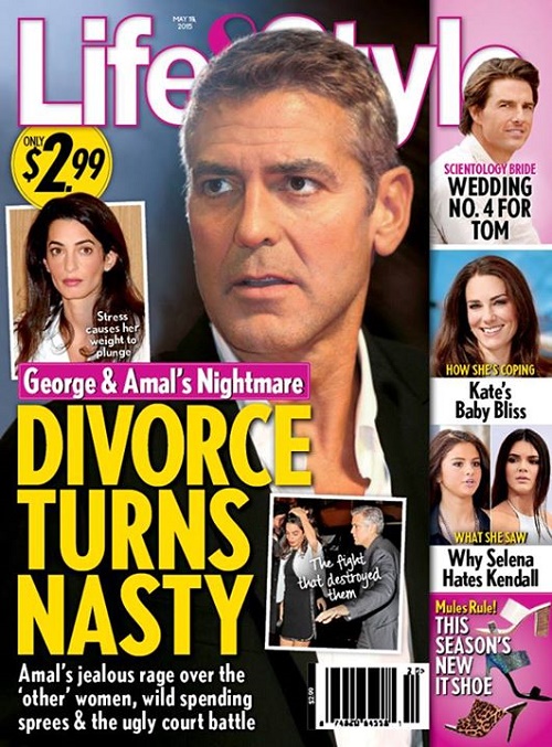 George Clooney Divorce: Amal Alamuddin Disgusted by Cheating Scandal – Marriage Over After 7 Months? (PHOTO)
