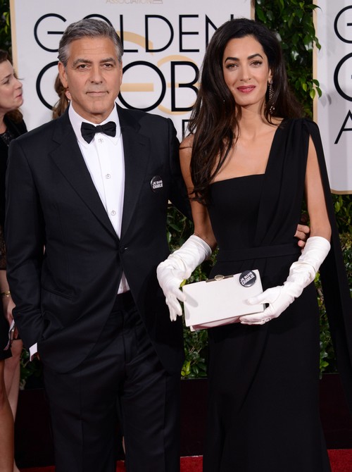 George Clooney Praises Wife Amal Alamuddin In Loving Speech At The Golden Globe Awards