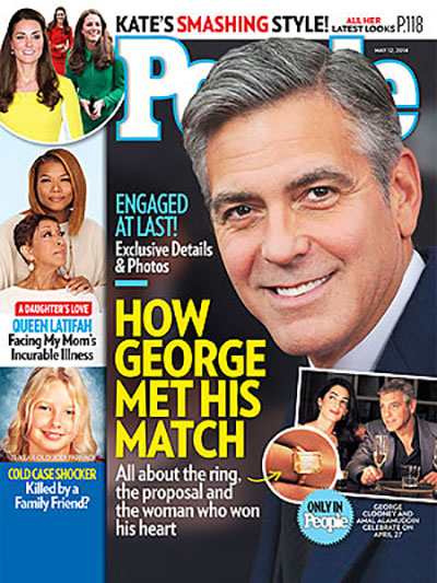 George Clooney And Amal Alamuddin Engagement – Exclusive Details – See Ring (PHOTO)