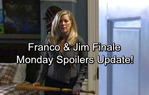 General Hospital Spoilers: Monday, April 9 Update – Franco and Jim’s Final Faceoff – Nelle’s Dinner Date – Sonny Gets a Shock