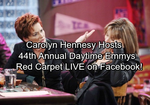 General Hospital Star Carolyn Hennesy Hosts 44th Daytime Emmy Red Carpet Shows On Facebook Live Stream