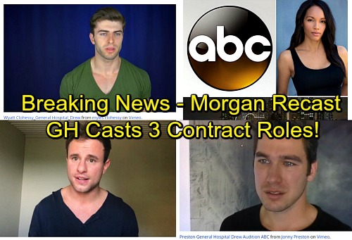 General Hospital Spoilers: Breaking News – Morgan Corinthos Recast – GH Casting 3 Contract Roles