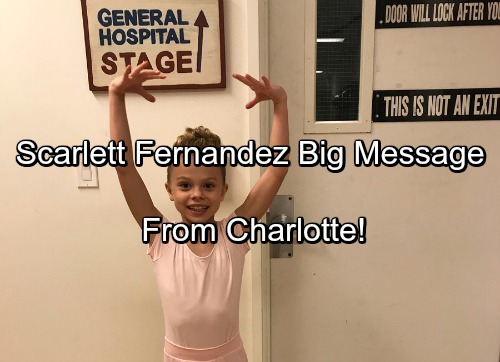 General Hospital Spoilers: Scarlett Fernandez Big Announcement To GH Fans From Charlotte Cassadine
