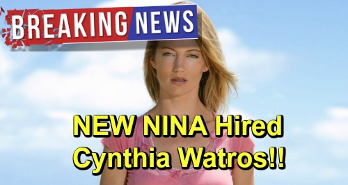 General Hospital Spoilers: Meet the New Nina – Cynthia Watros Revealed as Michelle Stafford’s Replacement