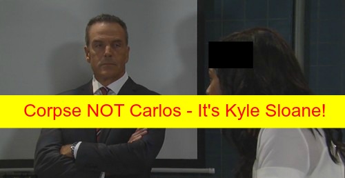 General Hospital (GH) Spoilers: Not Carlos Rivera’s Corpse Found Floating in Port Charles Harbor – It’s Kyle Sloane!