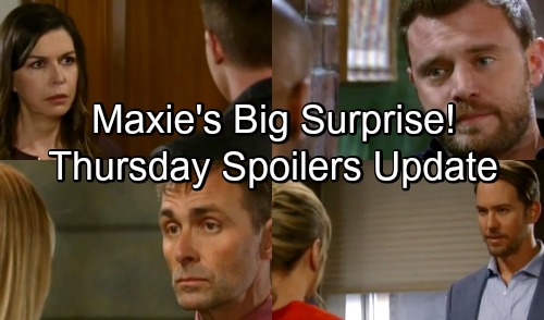 General Hospital Spoilers: Thursday, May 3 Update – Jason Misunderstands Anna’s Mom Admission – Maxie’s Big Surprise