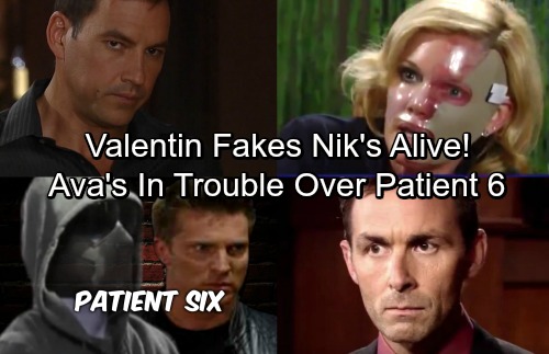 General Hospital Spoilers: Valentin Makes Ava Think Nikolas Is Patient 6 – Ava Looks Too Deeply, Griffin and Anna to the Rescue