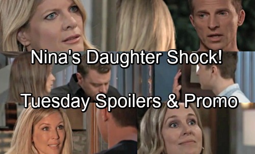 General Hospital Spoilers: Tuesday, October 2 – Nina Faces Valentin’s DNA Shocker – Chase Has Huge News – Oscar’s Next Meltdown