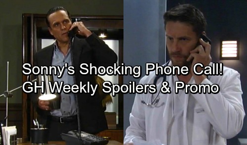 General Hospital Spoilers: Week of September 25 – Sonny Gets Shocking Phone Call For Patient 6 – Zackary Grant Haunts Nelle
