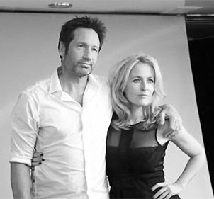 Gillian Anderson And David Duchovny Finally Together – Comic-Con Proves It
