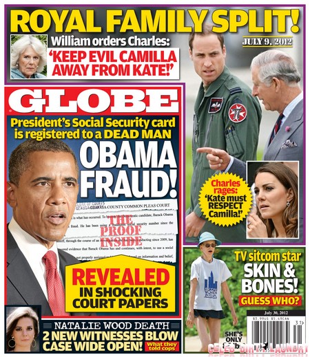 GLOBE: Prince William Demands Prince Charles Keep Camilla Parker-Bowles Away From Kate Middleton