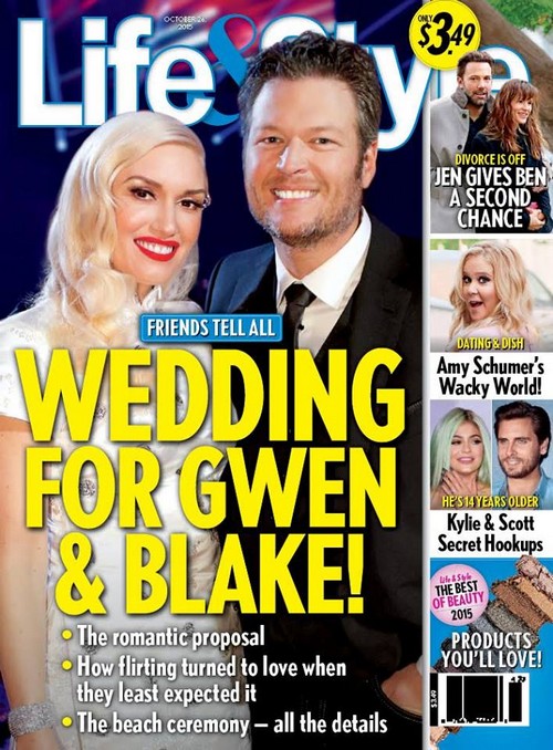 Gwen Stefani and Blake Shelton Wedding Report: Gwen Hooking Up With Moby, The Voice Coaches Not Even Dating?