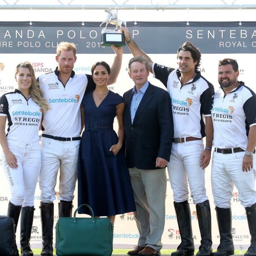 Meghan Markle’s Hollywood Superstar Friends Meet Prince Harry During Surprise Visit To Oxfordshire