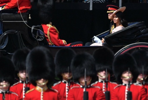 Meghan Markle Breaks Royal Rules At Trooping Of The Color: Prince Harry’s New Bride Stands Out Again